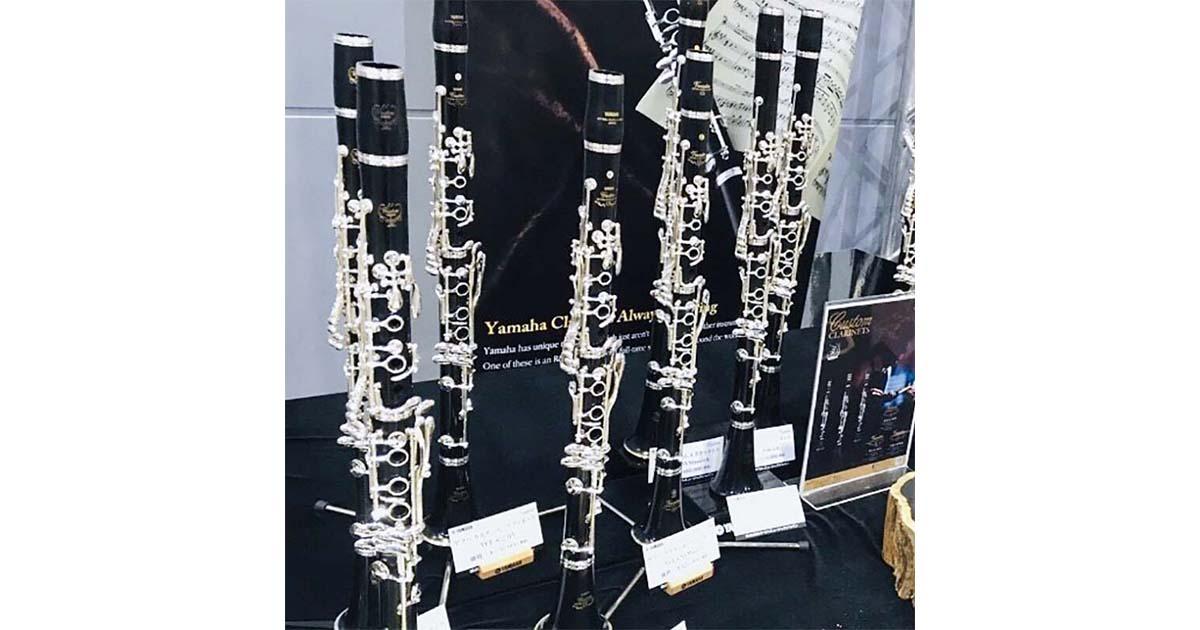 YAMAHA クラリネット用ディスプレイスタンド 非売品 店頭展示用 YAMAHA