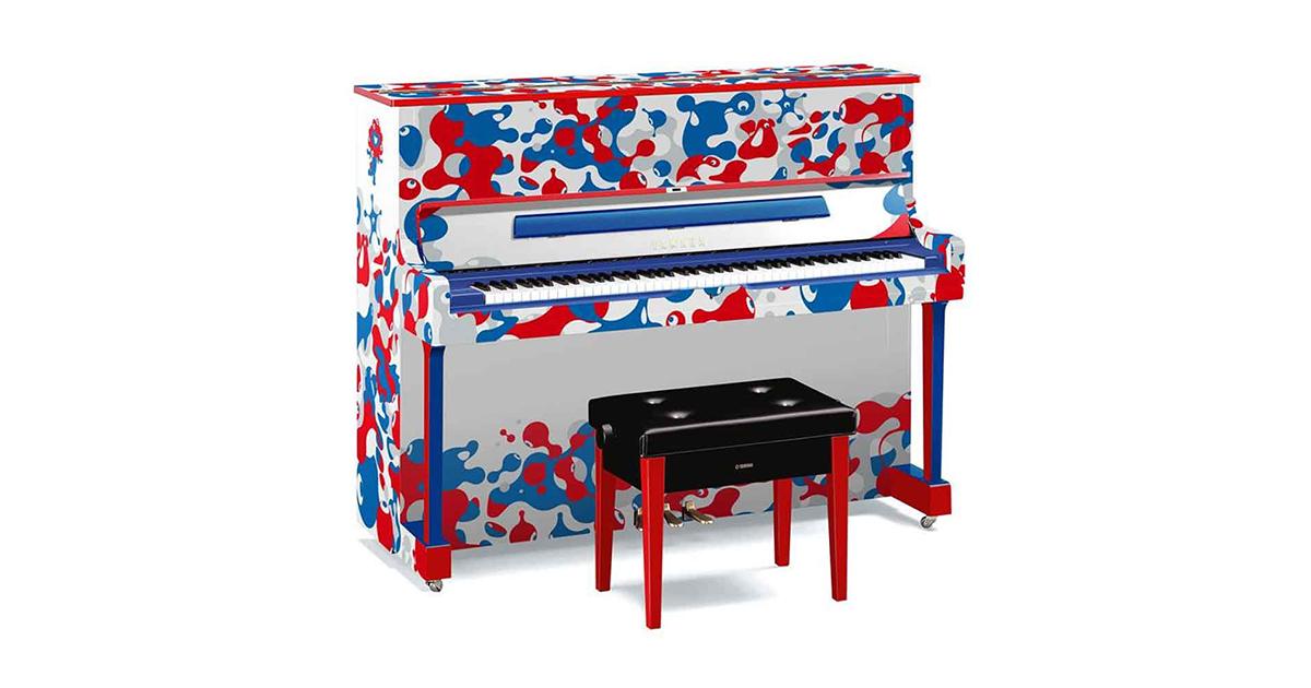 ミャクミャクなどをデザインしたストリートピアノがやってくる