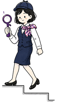 音の探偵(女の子)