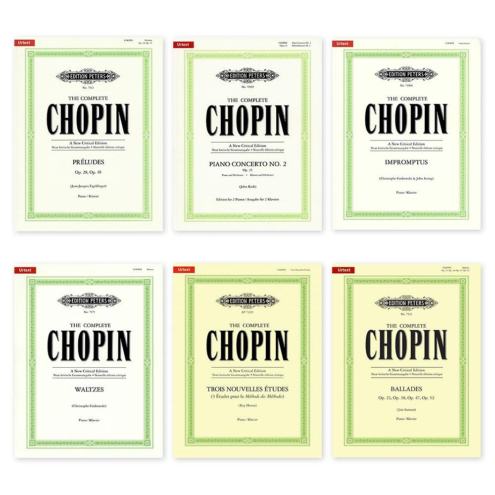 ショパン国際ピアノコンクール審査員<br>ジョン・リンク博士が校訂に参加する ショパン 新クリティカル・エディション(新批判校訂版)