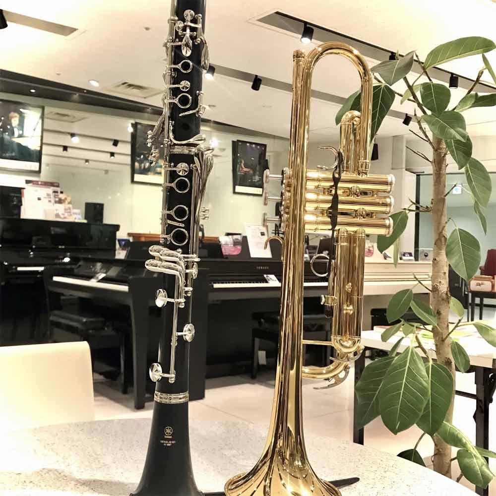 【クラリネット・トランペット】管楽器体験会