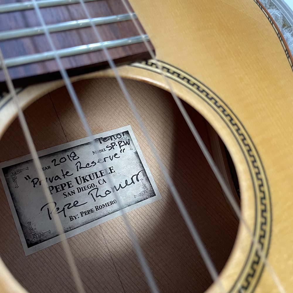 Pepe Romero Jr. ウクレレ Sp./Amazon RW. Tenor