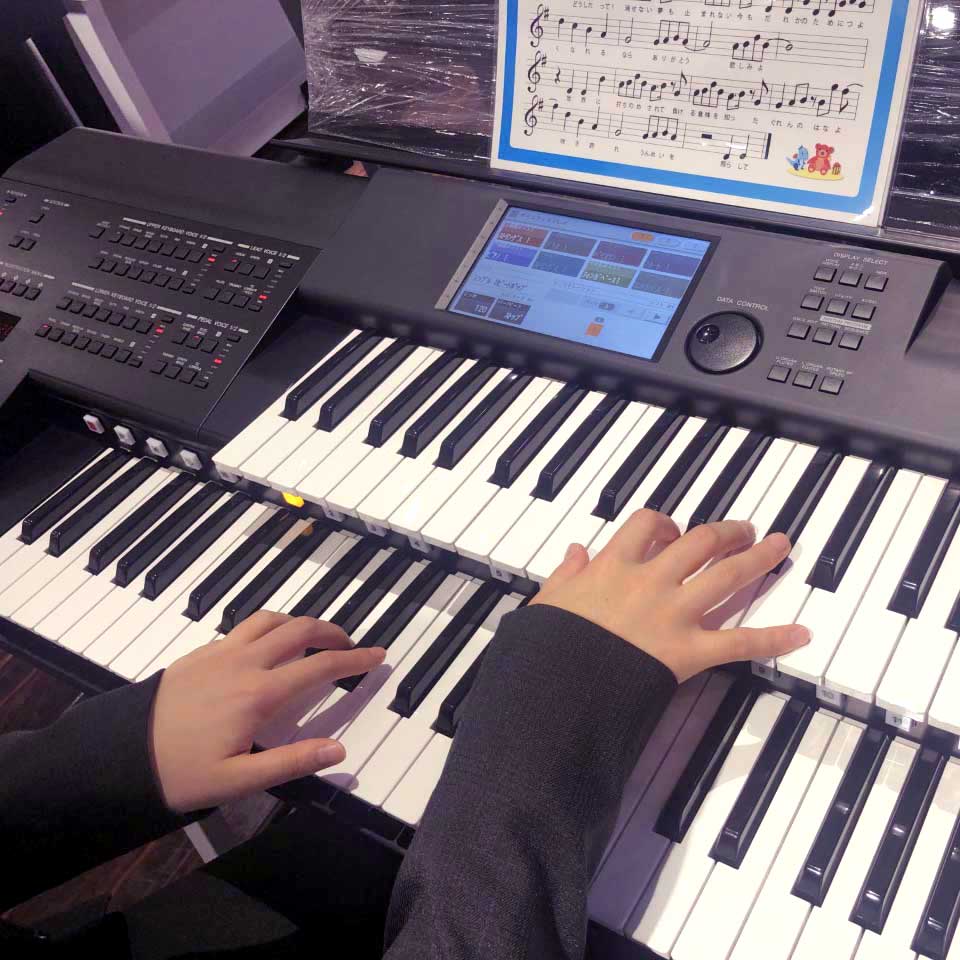 ［おすすめポイント４］ 生楽器のようなリアルな表現が可能！ 鍵盤Touch革命