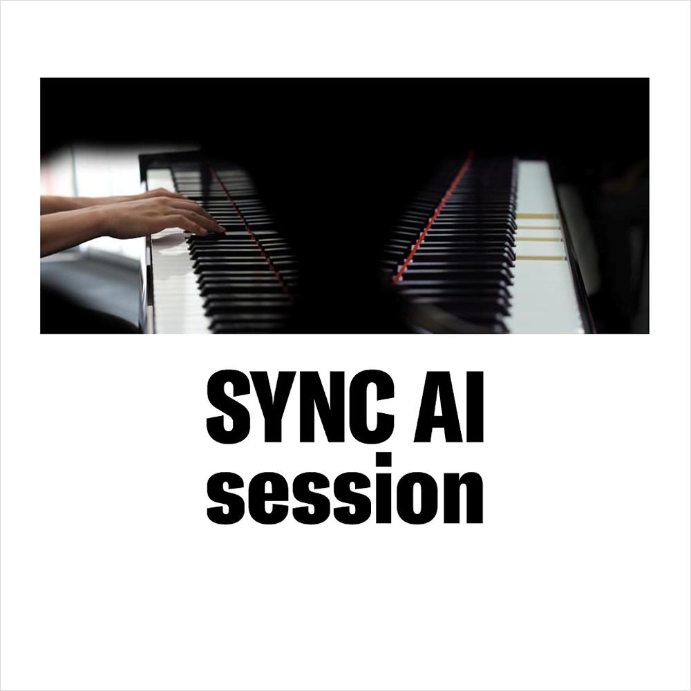 憧れのピアニストとの夢のステージ <br>SYNC AI session