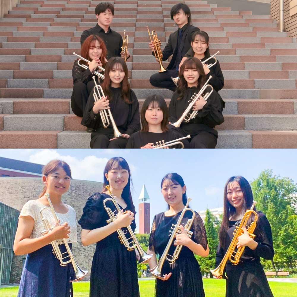 音大生によるトランペットフロアコンサート 名古屋芸術大学×金城学院大学　～Yamaha Trumpet Special Month～