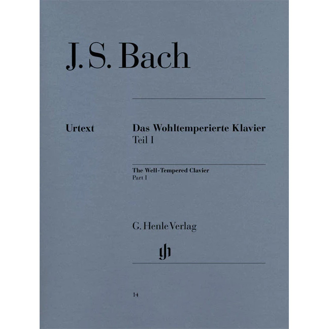 バッハ:平均律クラヴィーア曲集 第1巻 BWV 846-869/原典版/Heinemann編/シフ運指 【輸入:ピアノ】