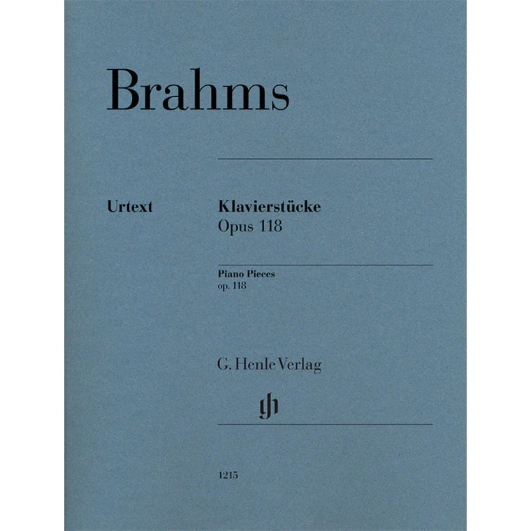 ブラームス：6つの小品 Op.118/原典版/Eich編/ボイド運指