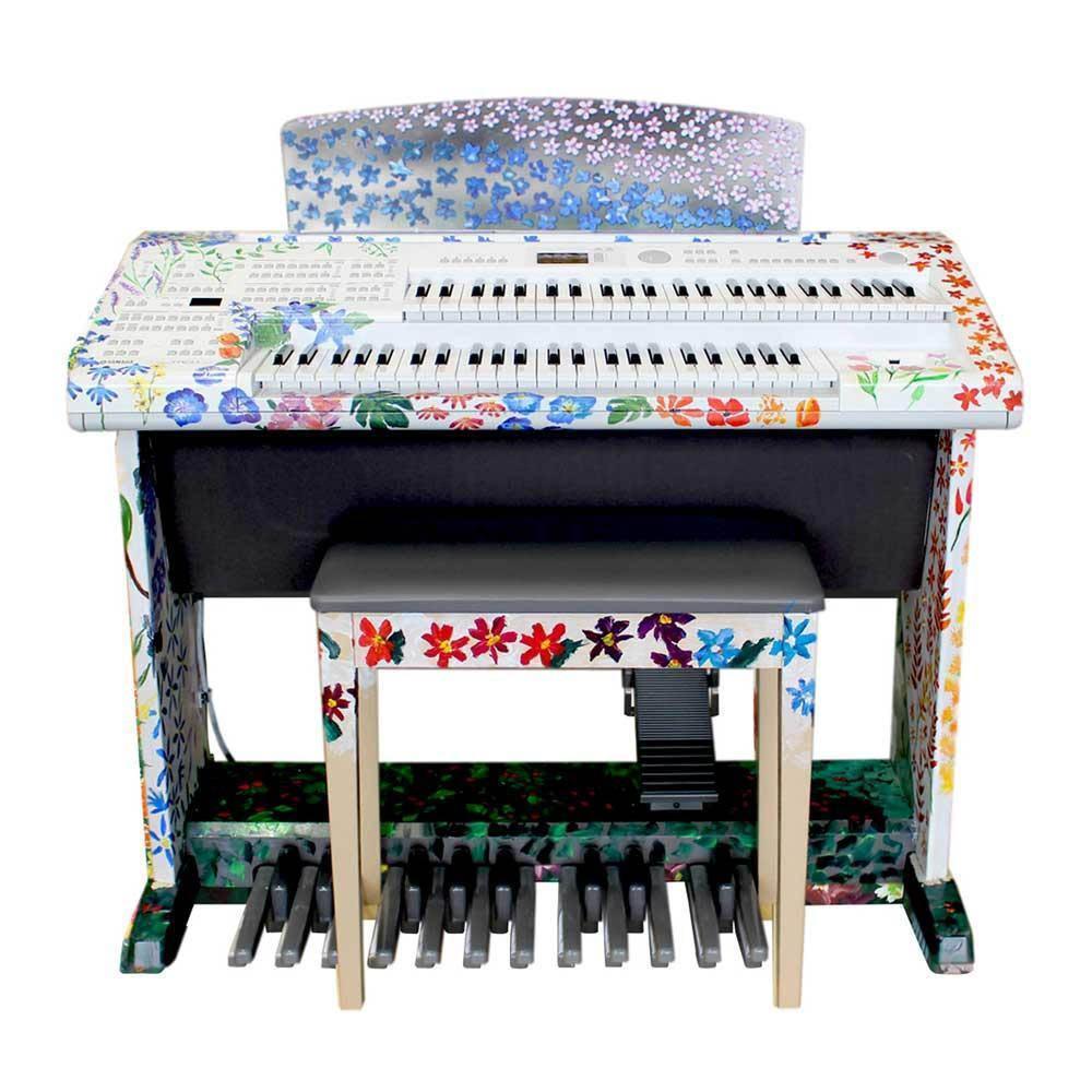 ストリートエレクトーン「SAKU」展示