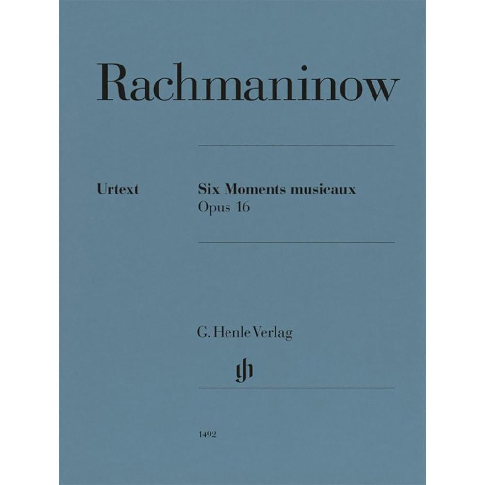 ラフマニノフ：6つの楽興の時 Op.16/原典版/Rahmer編/アムラン運指
