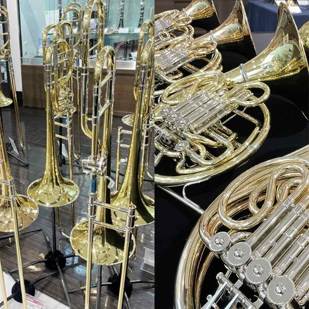 ヤマハ管楽器展示会 トロンボーン・ホルン