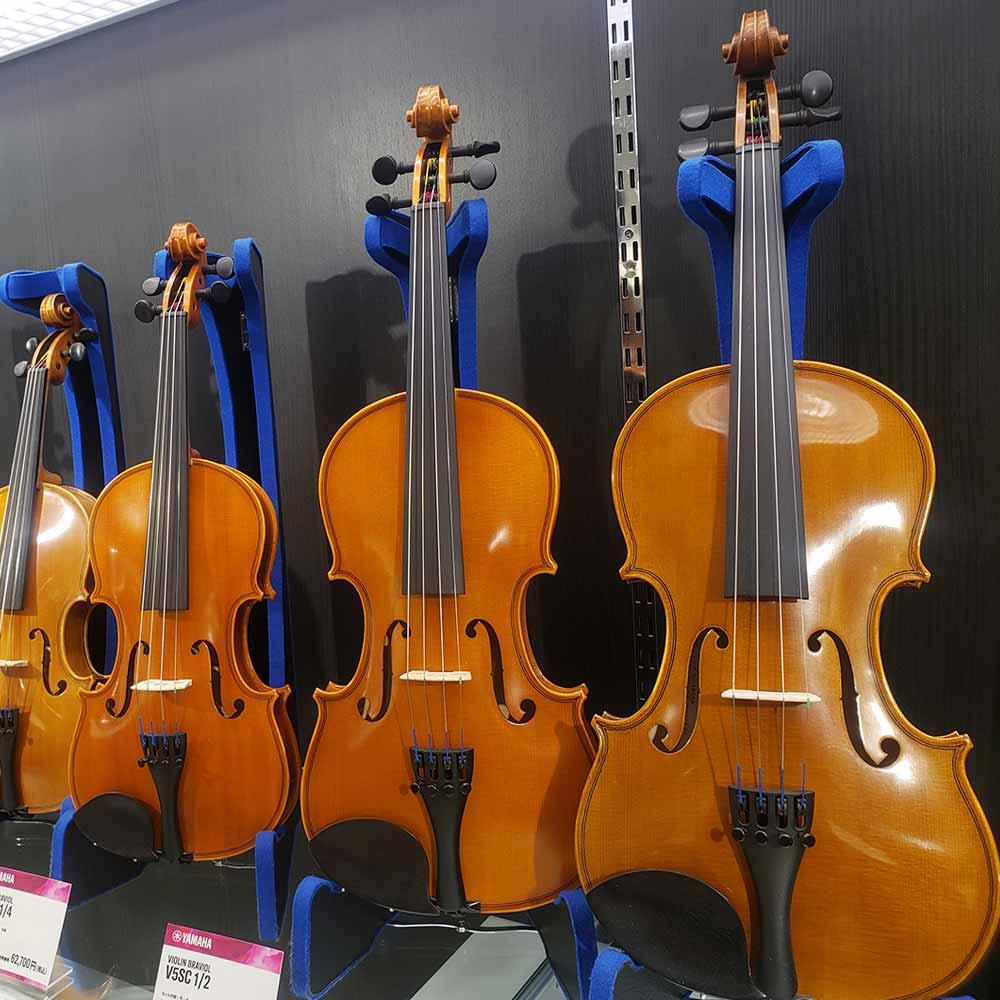 ヤマハの分数バイオリン