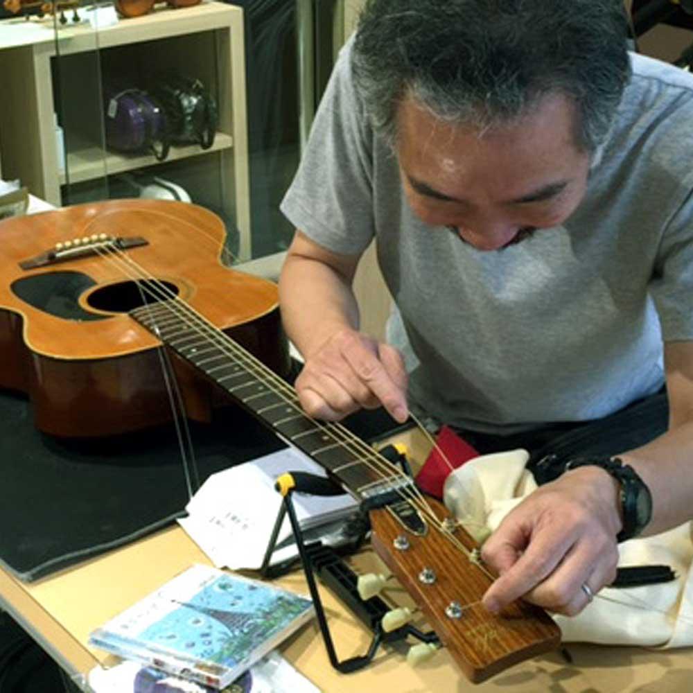 アコースティックギター弦交換セミナー