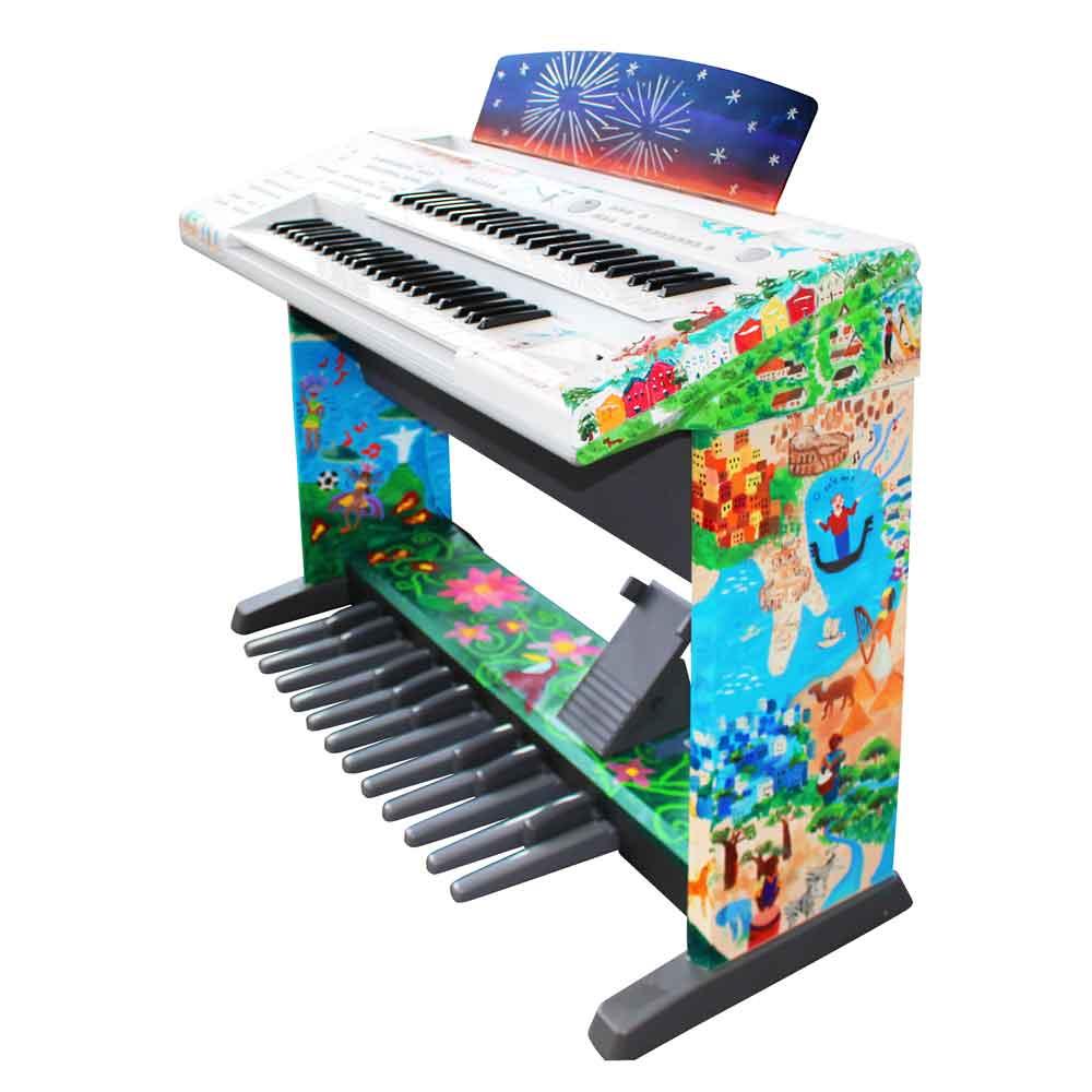 ストリートエレクトーン「SEKAI」ミニコンサート