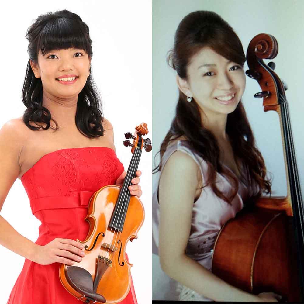 弦楽器展示・試奏会　～池田尚子・鍋谷可奈子 バイオリン＆チェロデュオコンサート～