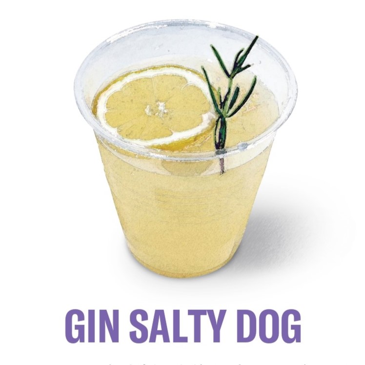 NOTES BY YAMAHA アーティストコラボレーションメニュー “Gin Salty Dog”