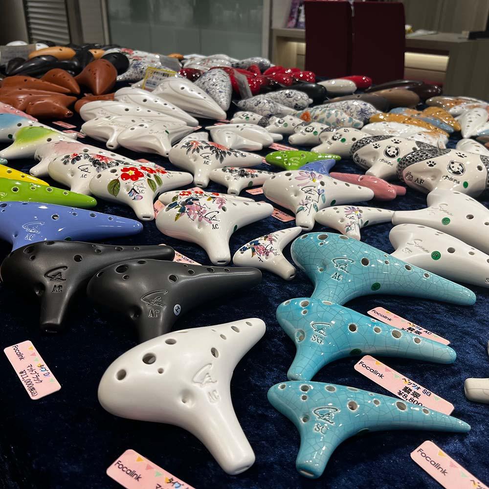 オカリナ展示会