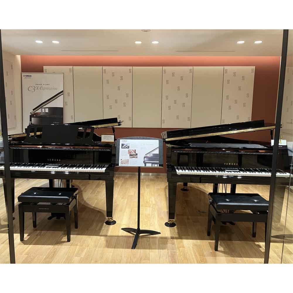 ヤマハグランドピアノ C3X・C3X espressivo 弾き比べ試弾会