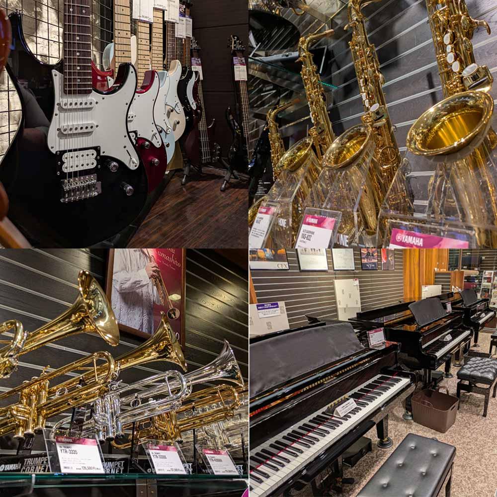 楽器を 弾こう・吹こう・叩こう そして始めよう！