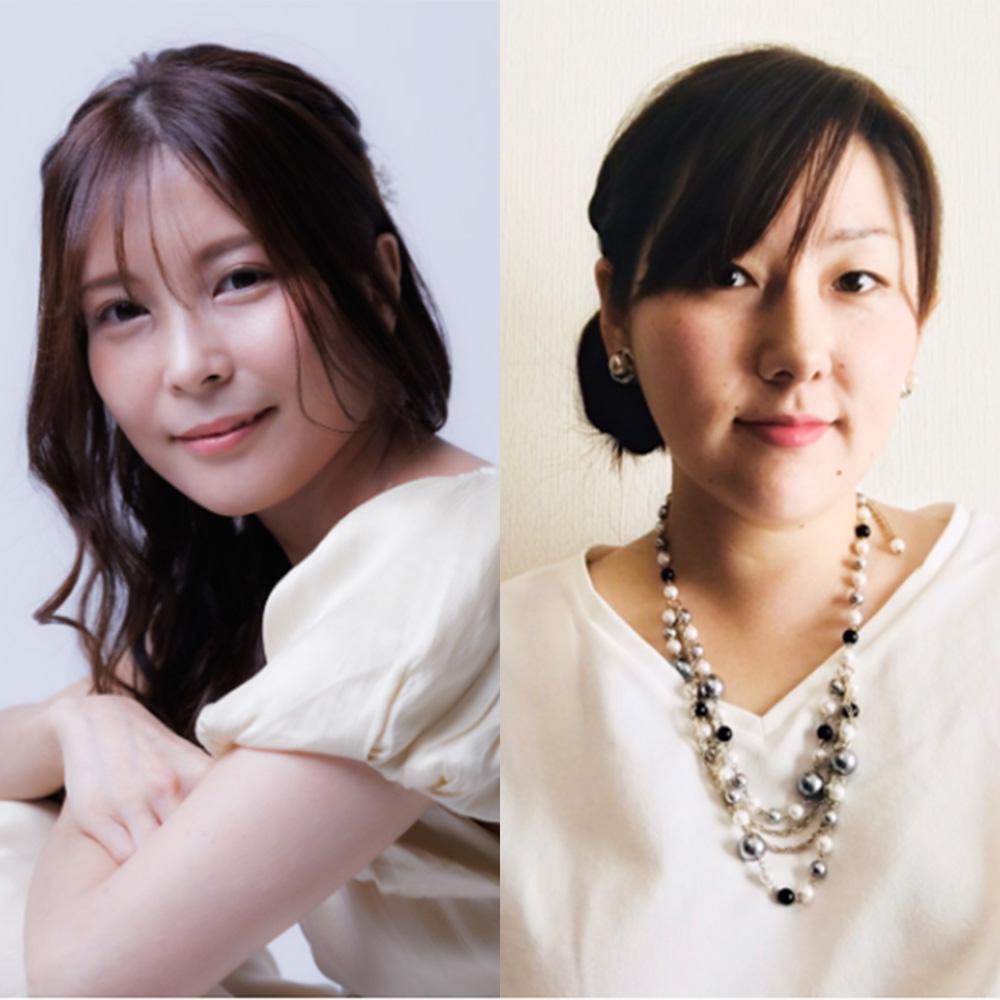 桃瀬茉莉・島末幸子ストリートピアノミニコンサート