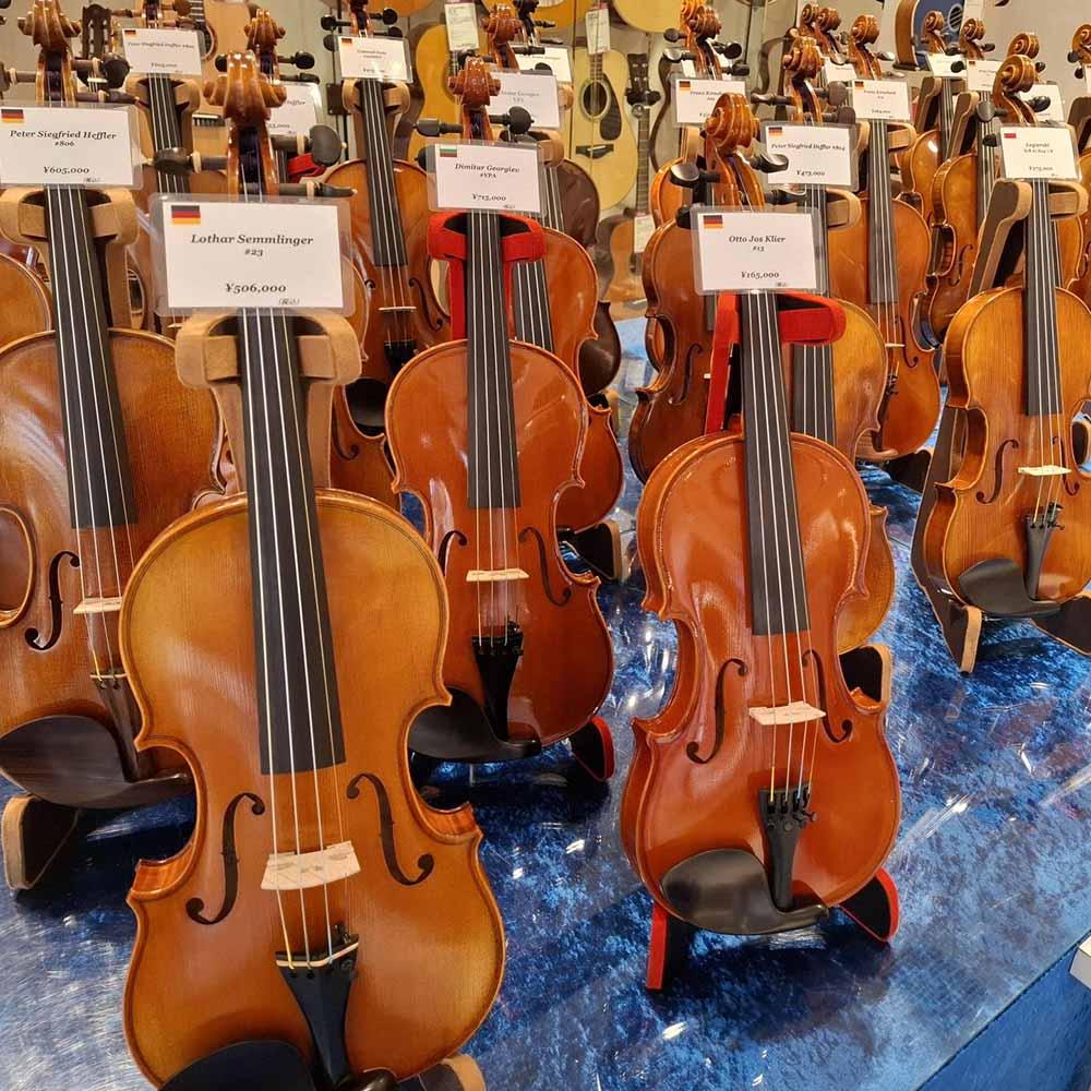 弦楽器展示・試奏会