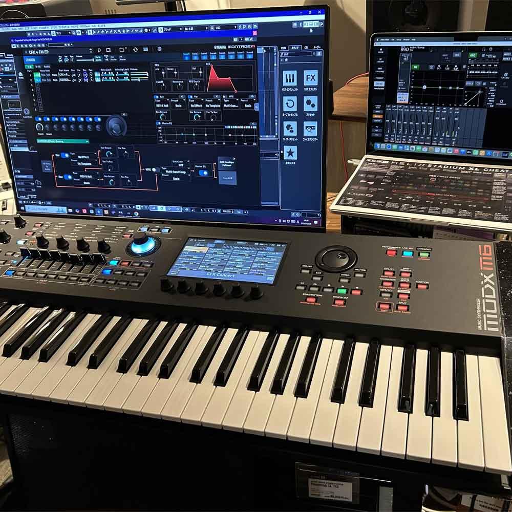 ヤマハシンセサイザー MONTAGE M & MODX M 教えてマエストロ！？『M』のポテンシャル徹底解説！in 銀座