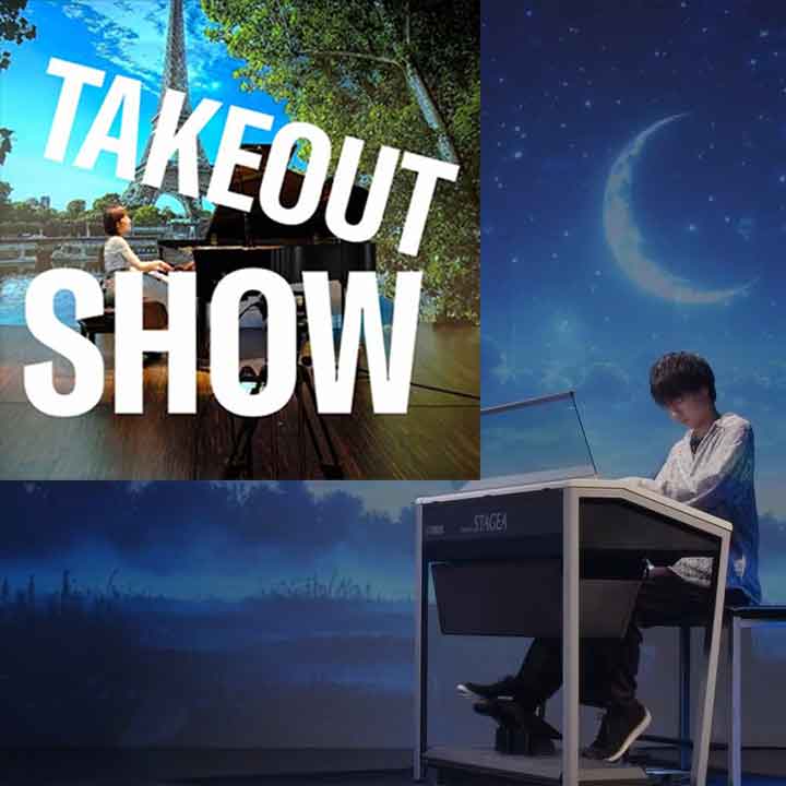 “TAKEOUT SHOW”を撮ろう! ピアノ＆エレクトーン 3か月レッスン