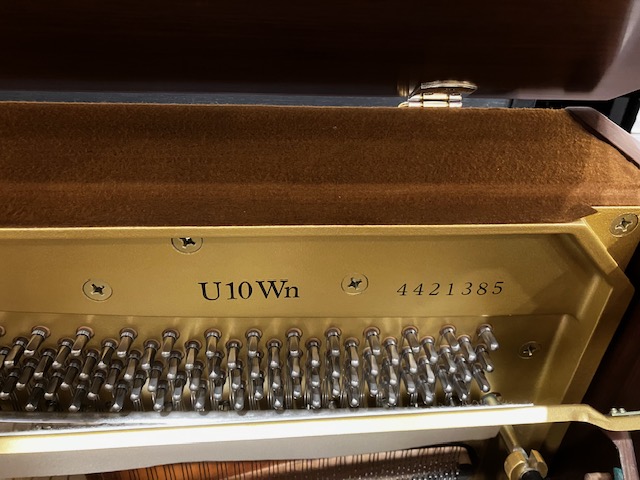 中古 ヤマハ アップライトピアノ U10Wn
