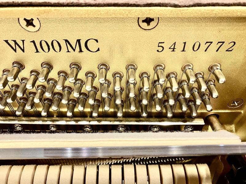 中古 ヤマハ  アップライトピアノ  W100MC