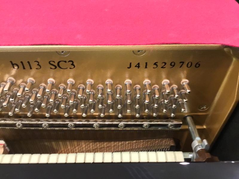 中古 ヤマハ アップライトピアノ b113SC3