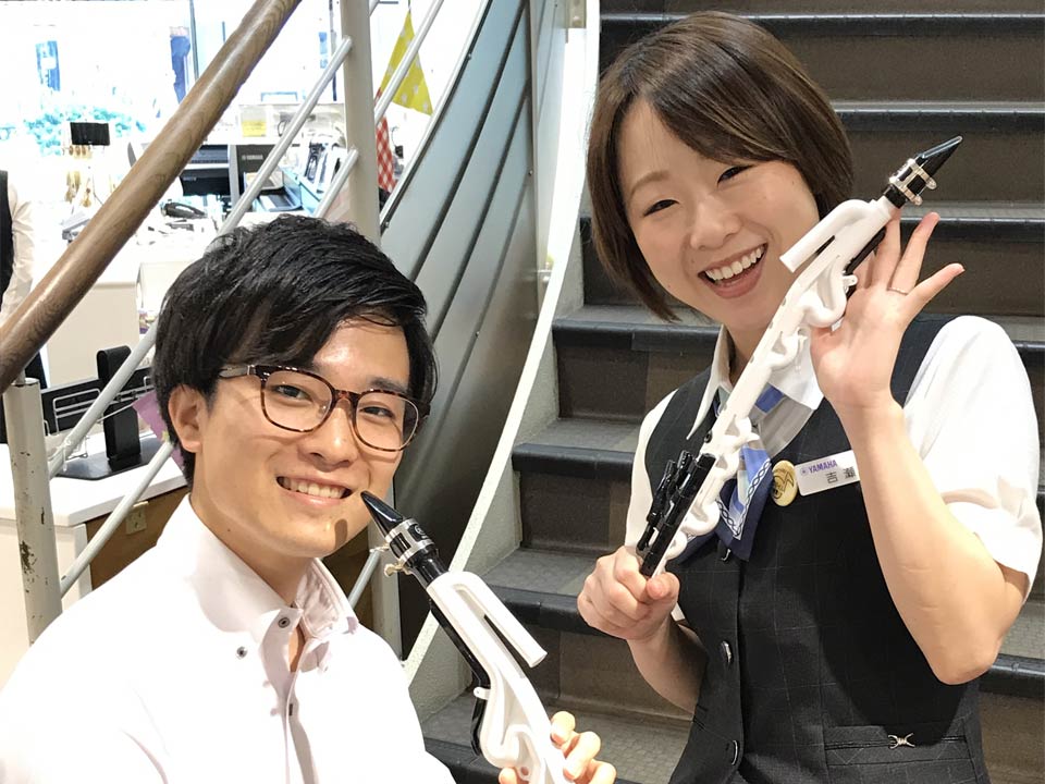 ヤマハミュージック 池袋店 管弦打楽器売場スタッフ