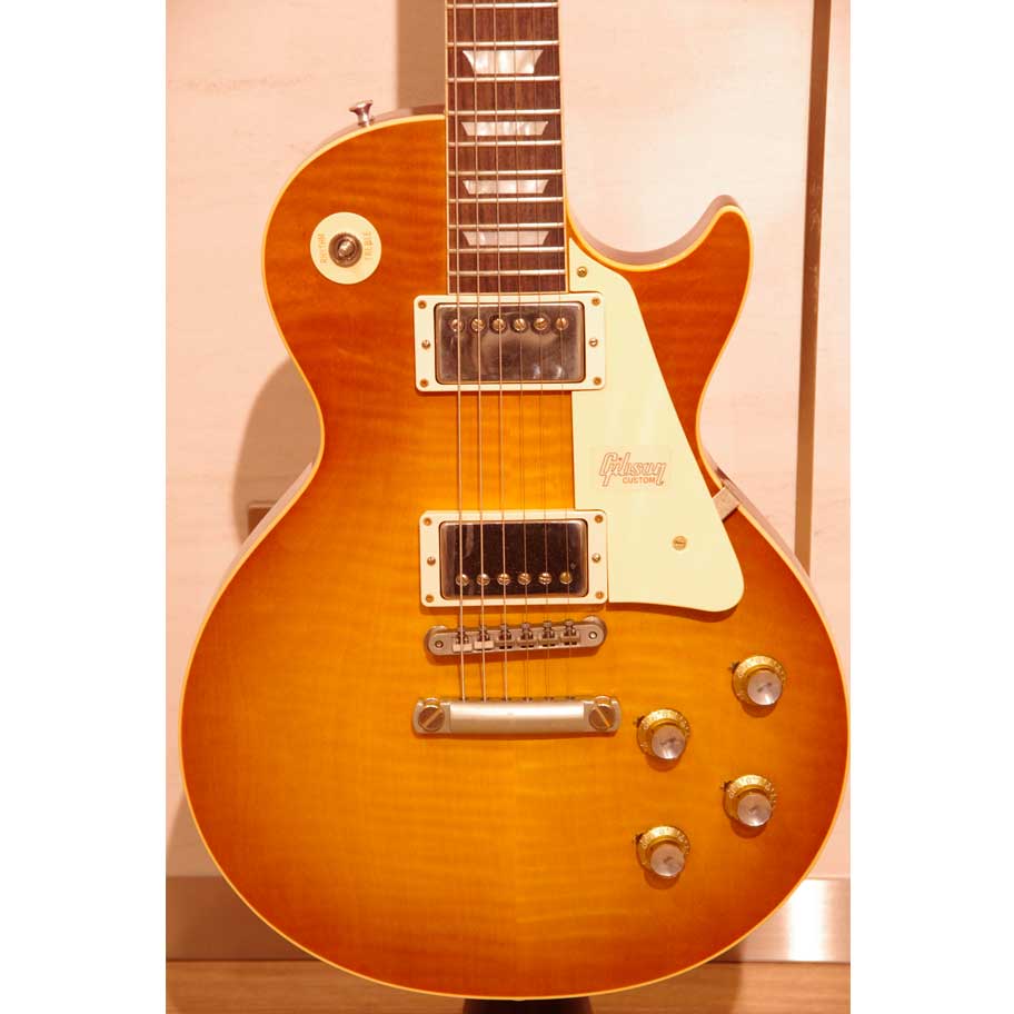 ギブソン カスタム 1960 Les Paul Standard Hard Rock Maple VOS Corduroy Burst