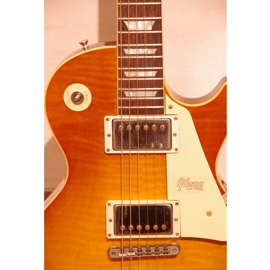 ギブソン カスタム 1960 Les Paul Standard Hard Rock Maple VOS Corduroy Burst