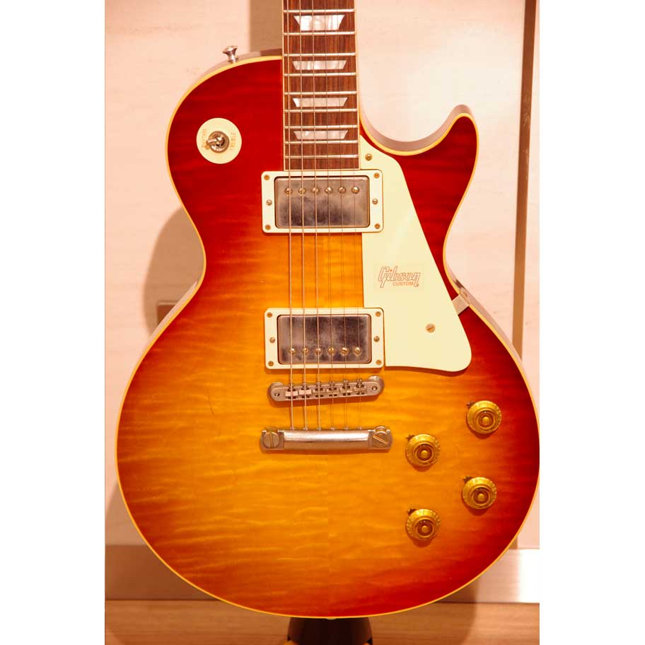 ギブソン カスタム 1959 Les Paul Standard Red Pine Burst VOS