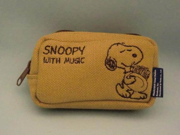 SNOOPY WITH MUSIC ホルンマウスピースポーチ SMP-HRBG