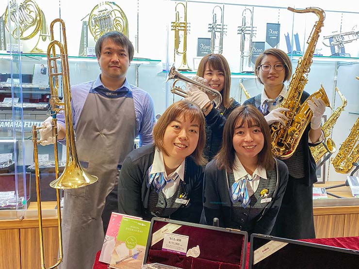 「オンライン予約であんしん・納得の楽器選び！」ヤマハミュージック 札幌店ではオンライン予約でご来店を承ります。