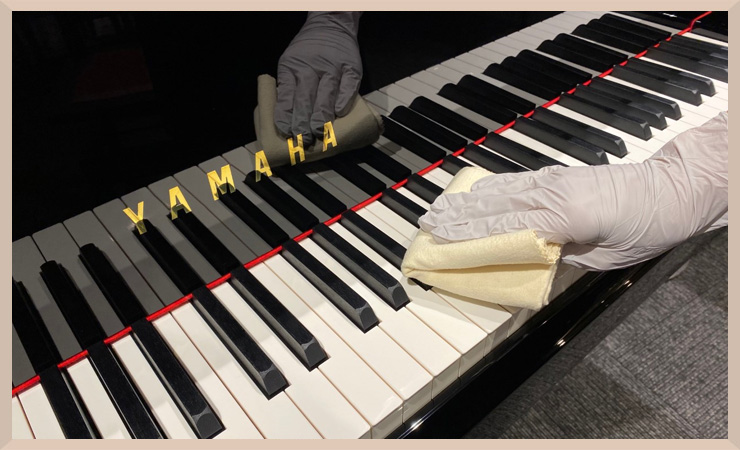 piano 鍵盤消毒