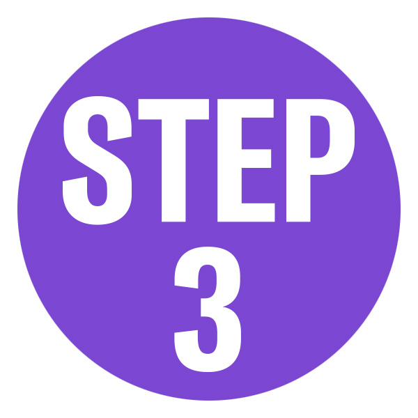 ステップ3 ステップ3