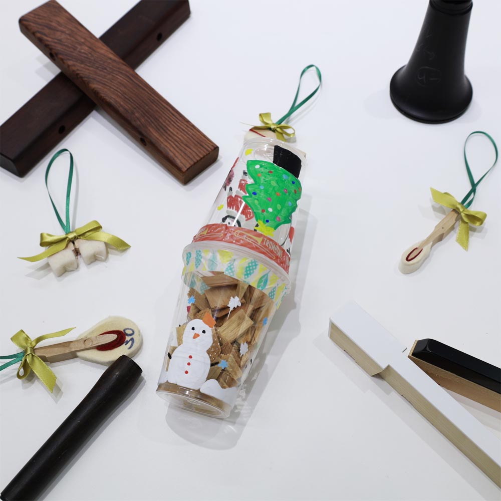 【CHRISTMAS×MUSIC】端材シェーカーを作って、演奏しよう! 【CHRISTMAS×MUSIC】端材シェーカーを作って、演奏しよう!