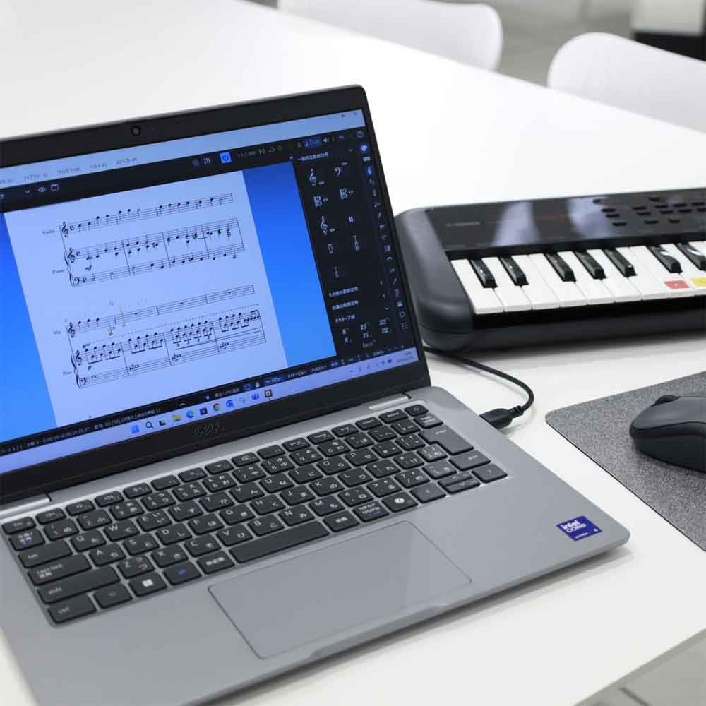 楽譜作成ソフトを使って「キラキラ星」の楽譜を作ろう