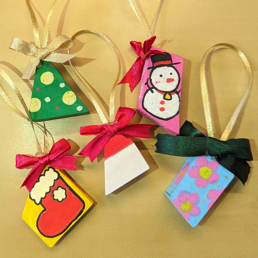 楽器端材オーナメント 楽器端材オーナメント