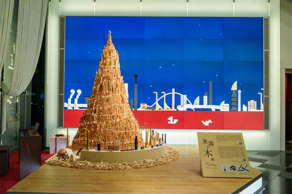 「楽器の木」展