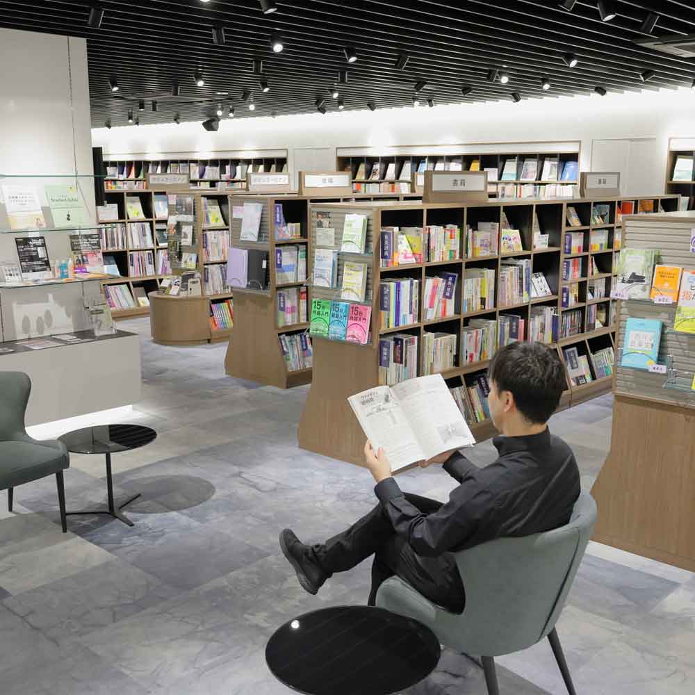 くつろぎ空間でゆっくりお買い物