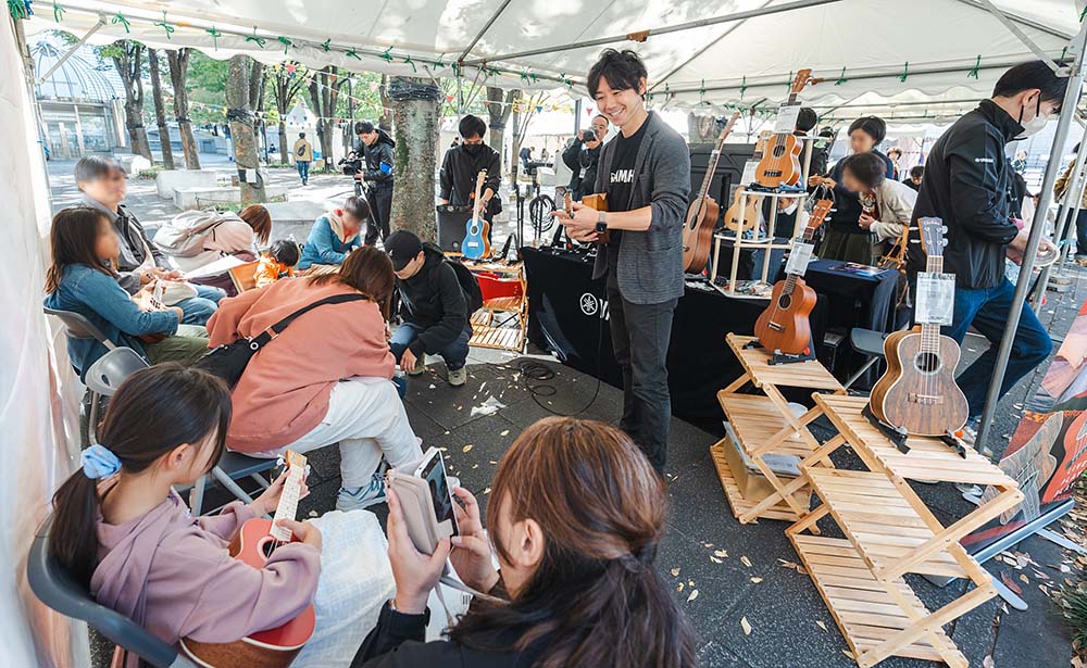 すぐに弾けるウクレレワークショップ