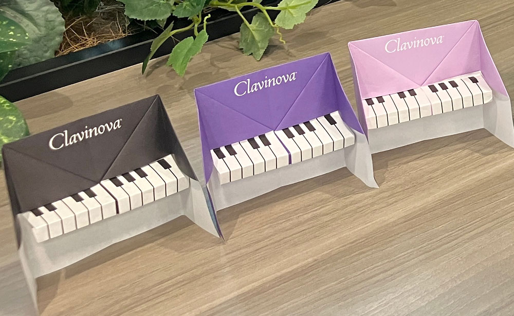 ワークショップ 特大鍵盤おりがみ