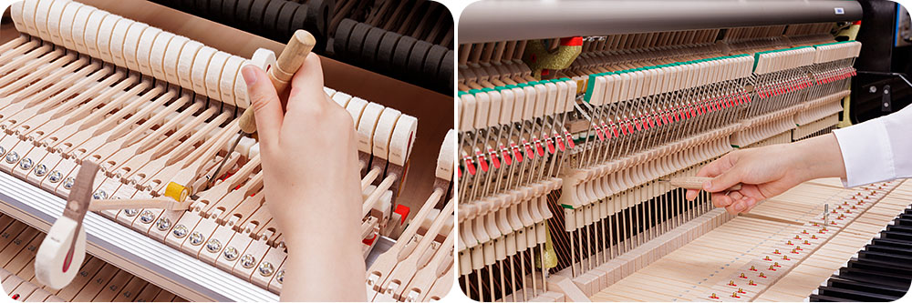 弾き心地の調整　整調