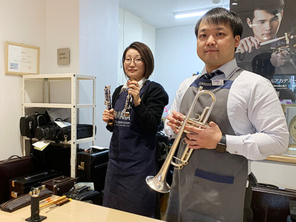 ヤマハミュージック 函館店 管楽器リペア ヤマハミュージック 函館店 管楽器リペア
